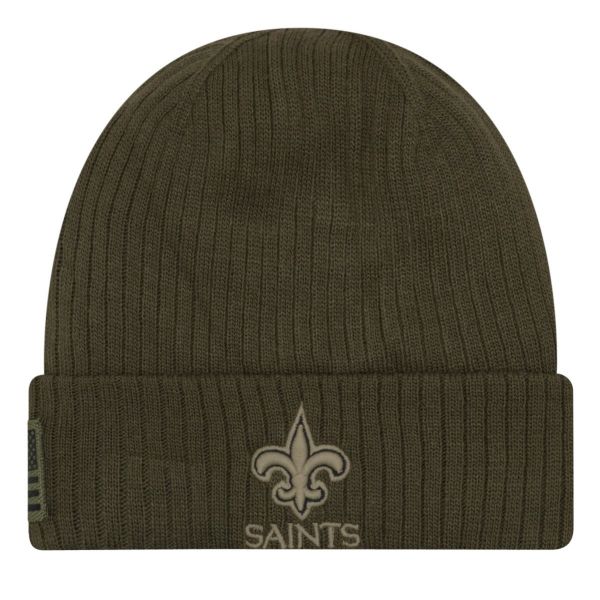 New Era Salute to Service Wintermütze - New Orleans Saints