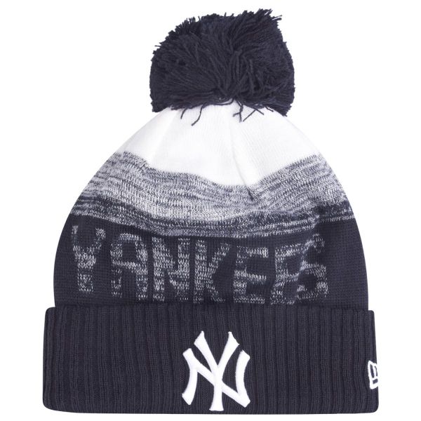 New Era MLB ON-FIELD Fleece Winter Beanie - NY Yankees