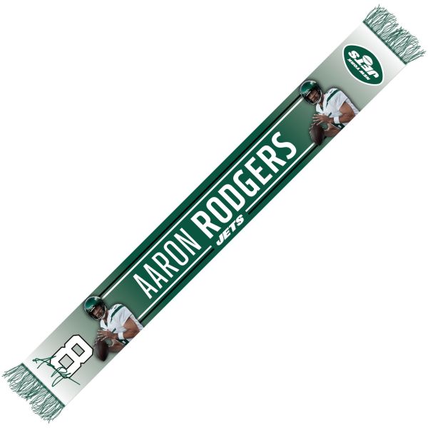 Winter Fan Scarf - NFL New York Jets AARON RODGERS