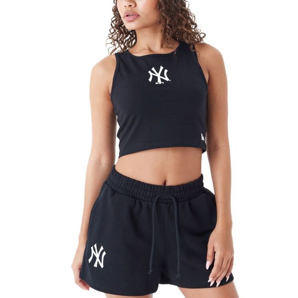 New Era Ladies Crop Tank Top New York Yankees black