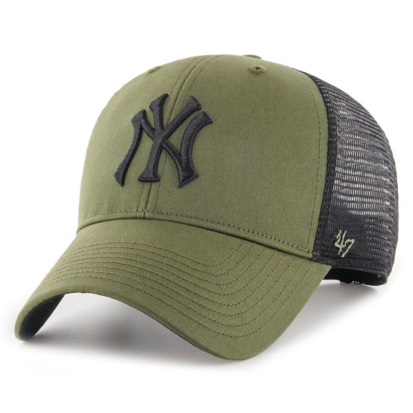 47 Brand Trucker Cap - BRANSON New York Yankees sandalwood