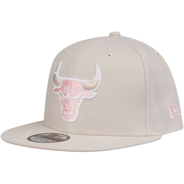 New Era 9Fifty Snapback Cap - Chicago Bulls stone rose