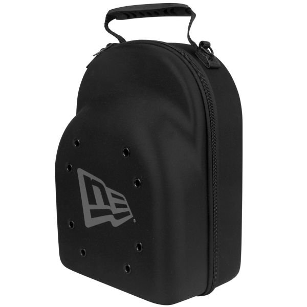 New Era 6 Cap Carrier Tasche Case - schwarz / grau
