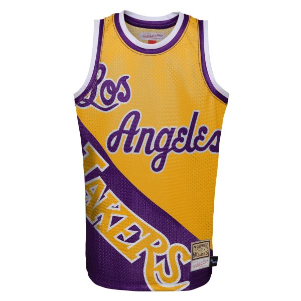 Mitchell & Ness Kinder Jersey BIG FACE Los Angeles Lakers