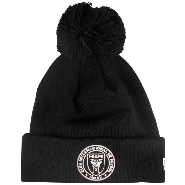 New Era Winter Knit Beanie MLS Inter Miami black
