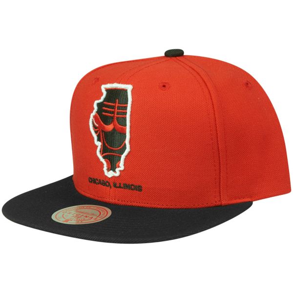 Mitchell & Ness Snapback Cap - TEAM INSIDER Chicago Bulls