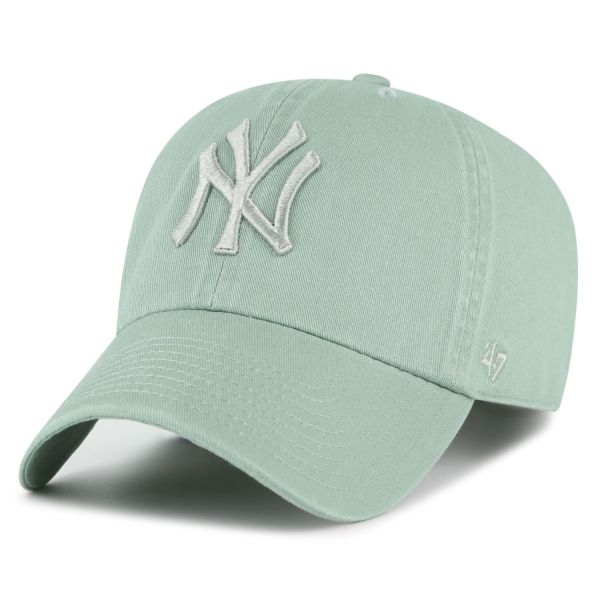 47 Brand Strapback Cap - CLEAN UP New York Yankees jade