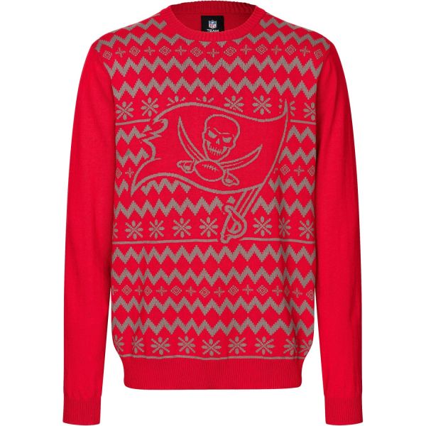 NFL Winter Sweater XMAS Knit Pullover - Tampa Bay Buccaneers