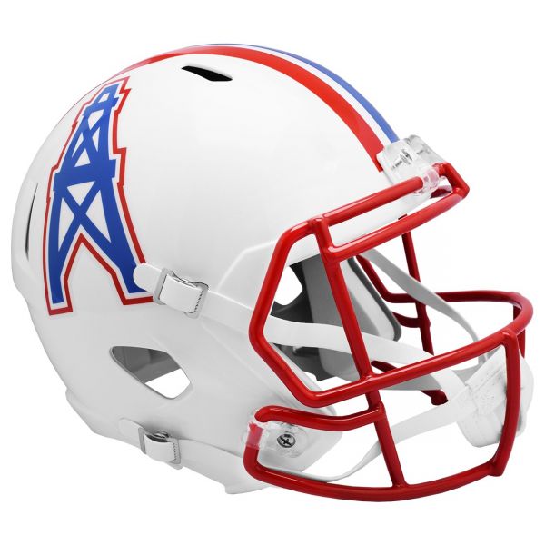 Riddell Speed Replica Football Helmet Houston Oilers 1981-98