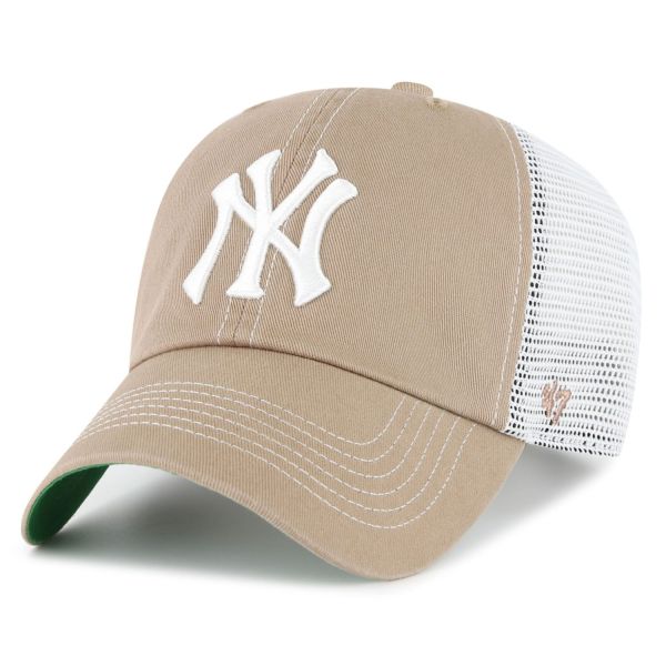 47 Brand Trucker Vintage Cap TRAWLER New York Yankees khaki