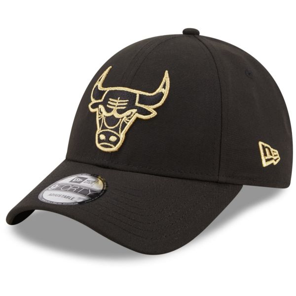 New Era 9Forty Snapback Cap - GOLD Chicago Bulls