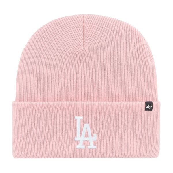 47 Brand Knit Beanie - HAYMAKER Los Angeles Dodgers rose
