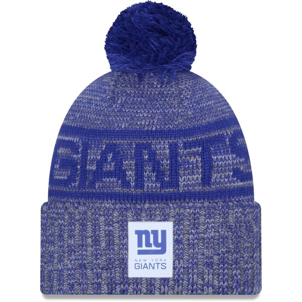 New Era Pompon Bonnet D'Hiver SIDELINE New York Giants
