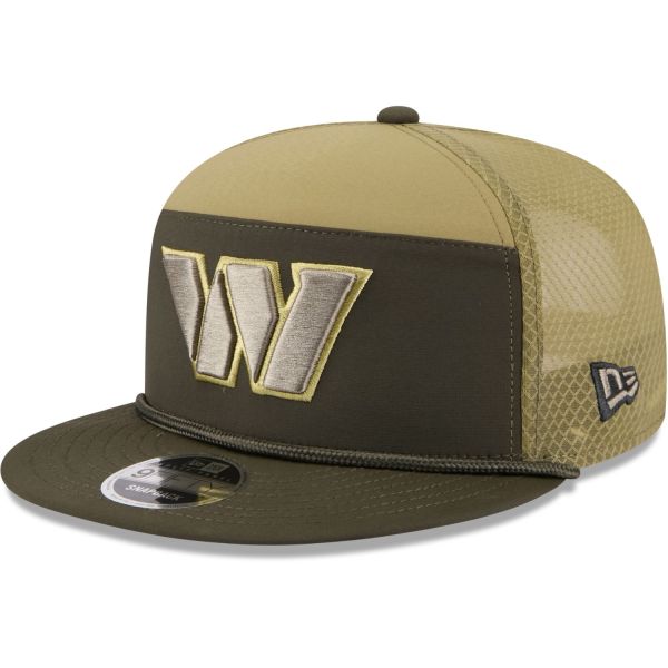 New Era 9Fifty Split Panel Cap SALUTE Washington Commanders