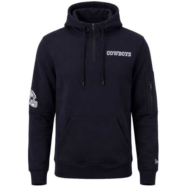 New Era Quarter Zip Hoody - NFL Dallas Cowboys navy