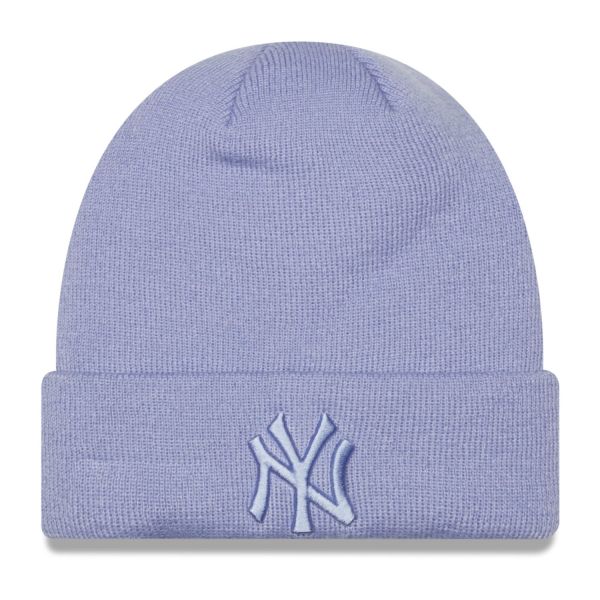 New Era Damen Wintermütze Beanie - New York Yankees lavendel