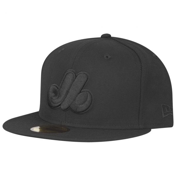 New Era 59Fifty Cap - MLB BLACK Montreal Expos Cooperstown