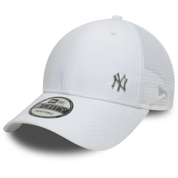 New Era 9Forty Trucker Cap - FLAWLESS New York Yankees weiß