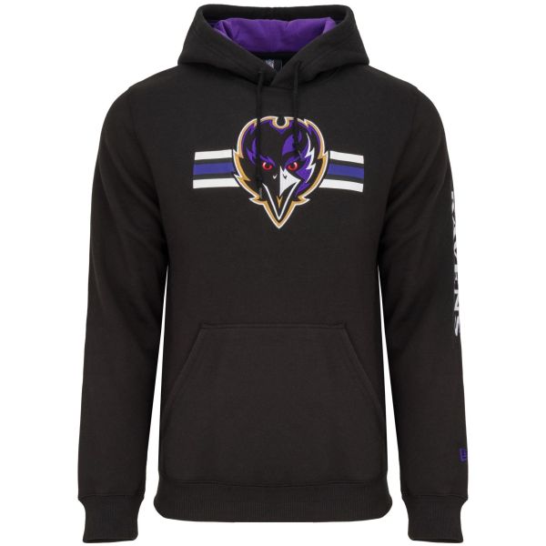 New Era Fleece Hoody - NFL SIDELINE Baltimore Ravens black