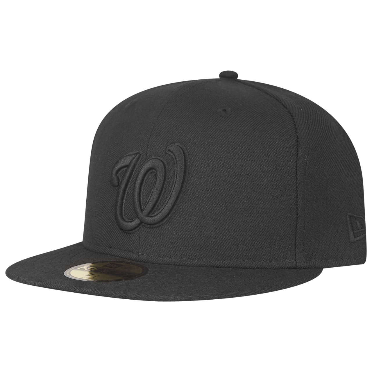 New Era 59Fifty Cap - MLB BLACK Washington Nationals | Fitted | Caps ...