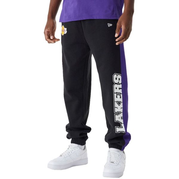 New Era Jogger Sweatpants - SIDE PRINT Los Angeles Lakers
