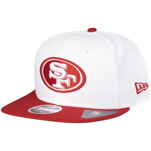 New Era Original-Fit Snapback Cap San Francisco 49ers blanc