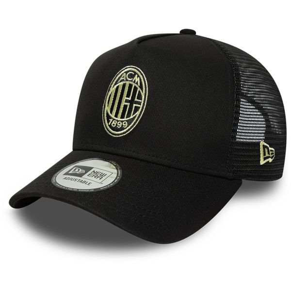 New Era A-Frame Trucker Cap - AC MILAN noir