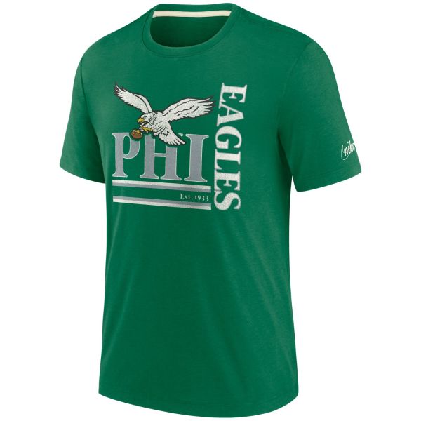 Nike Tri-Blend Retro Shirt - Philadelphia Eagles
