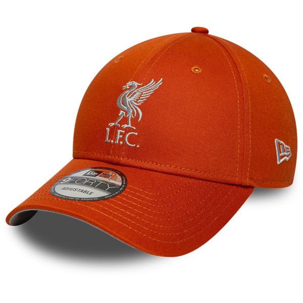 New Era 9Forty Strapback Cap - CORE FC Liverpool rust orange