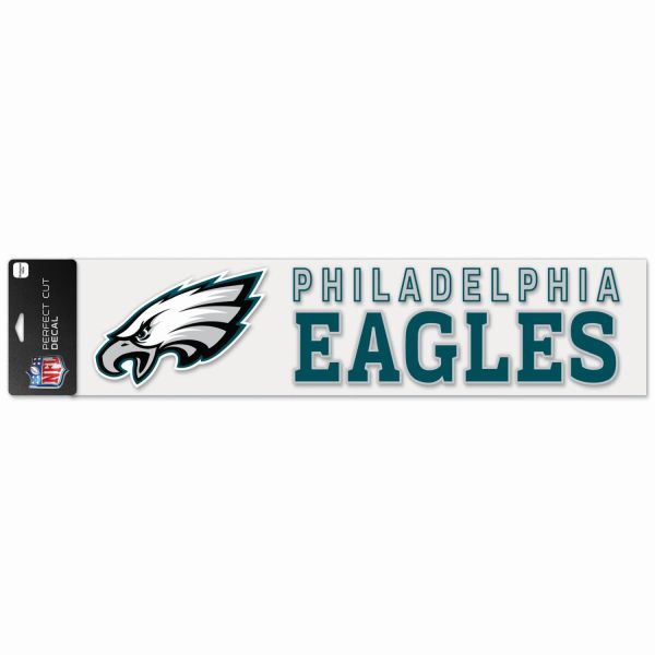 NFL Perfect Cut XXL Decal 10x40cm Philadelphia Eagles