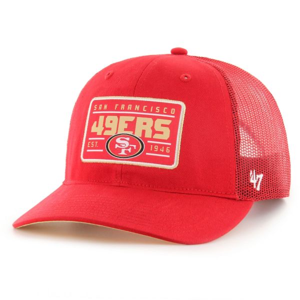 47 Brand Trucker Relaxed Cap HARDLINE San Francisco 49ers