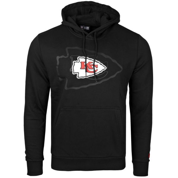 New Era Fleece Hoody - NFL Kansas City Chiefs 2.0 schwarz