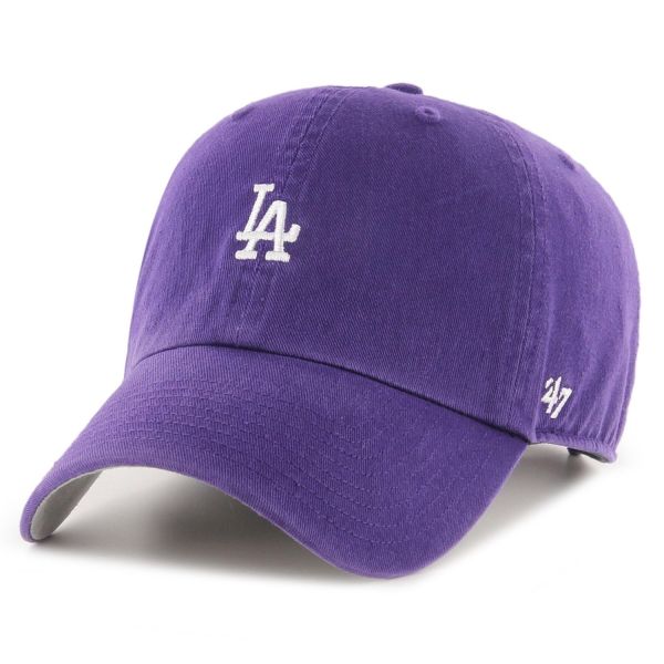 47 Brand Adjustable Cap - BASE RUNNER LA Dodgers purple