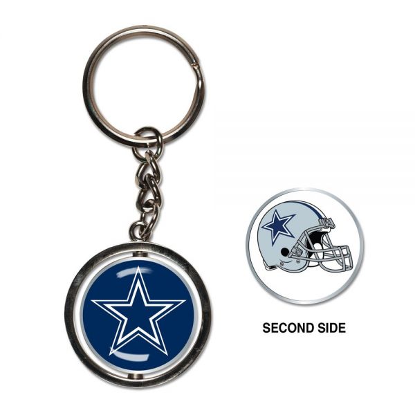 Wincraft SPINNER Key Ring Chain - NFL Dallas Cowboys
