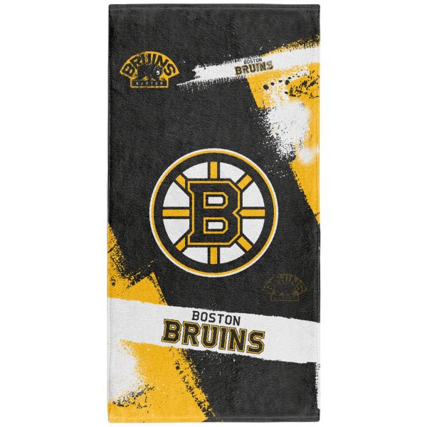 Boston Bruins NHL Spray Strandtuch 150x80cm