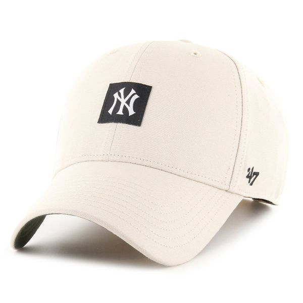 47 Brand Curved Snapback Cap MLB New York Yankees bone
