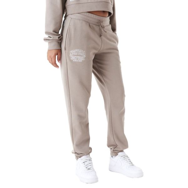 New Era Ladies Jogger Sweatpants ash brown