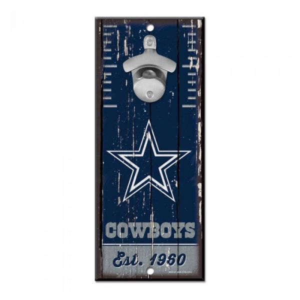 Wincraft BOTTLE OPENER Plaque de bois - Dallas Cowboys