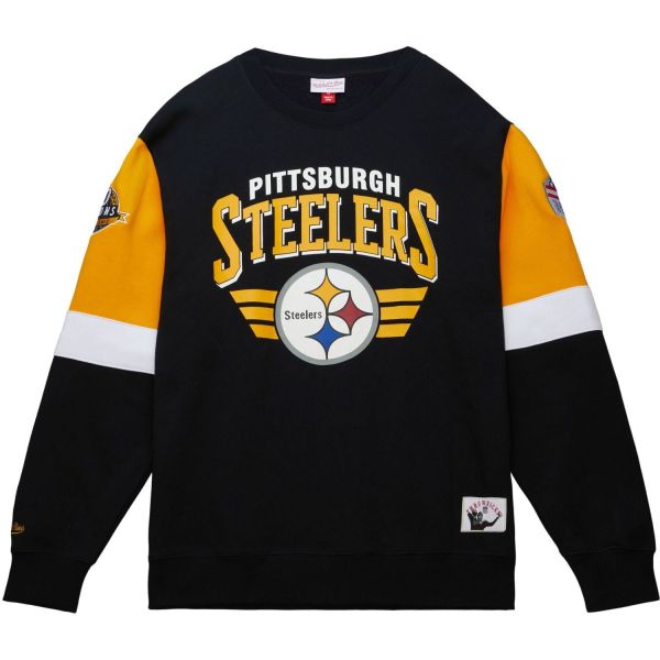 Mitchell & Ness Fashion Fleece Pullover Pittsburgh Steelers