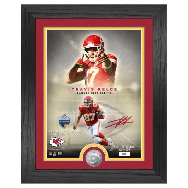 NFL Frankfurt Kansas City Chiefs Travis Kelce Coin Bild