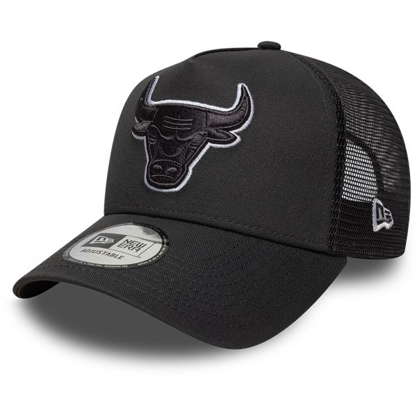 New Era A-Frame Mesh Trucker Cap - OUTLINE Chicago Bulls