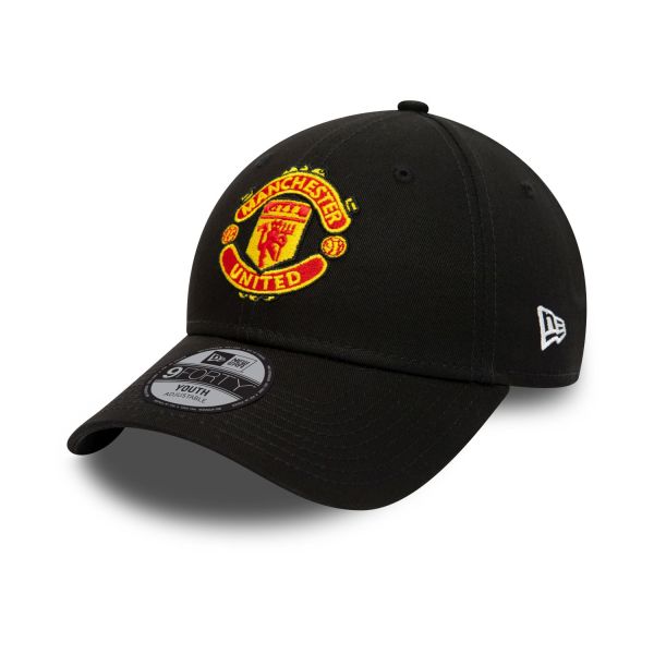 New Era Kids 9Forty Adjustable Cap - Manchester United black
