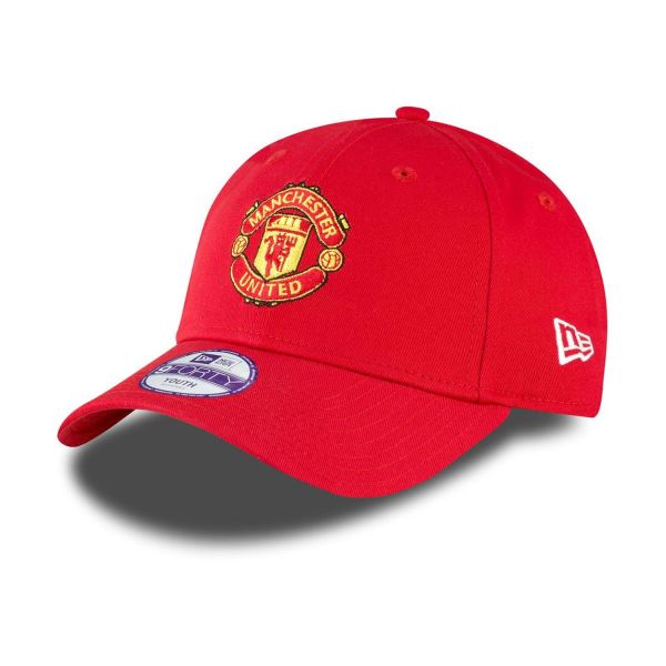 New Era Kids 9Forty Adjustable Cap - Manchester United red