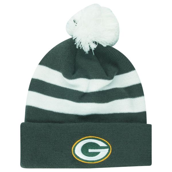 New Era Wintermütze Beanie - GRAPHITE Green Bay Packers