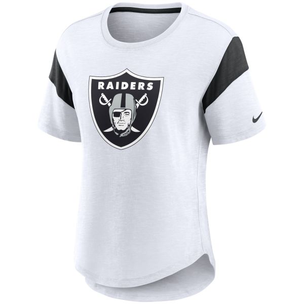 Nike Womens NFL Slub Fashion Top Las Vegas Raiders