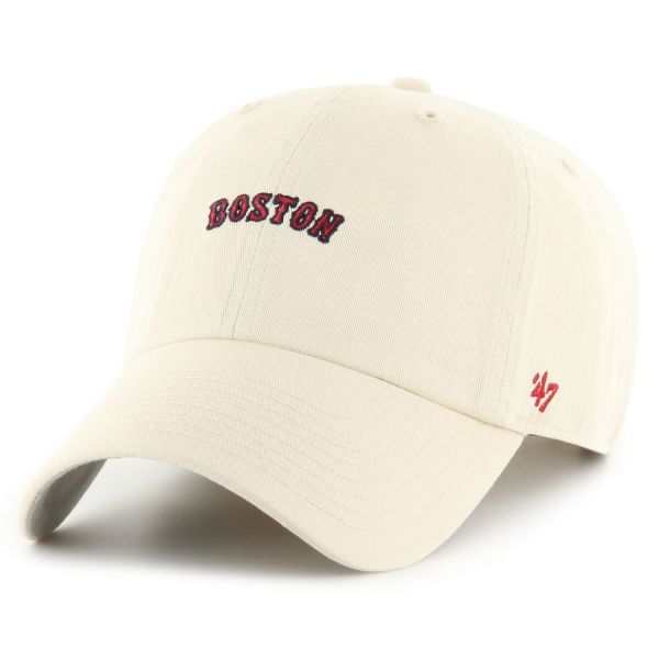 47 Brand Adjustable Cap - BASE Boston Red Sox natural beige
