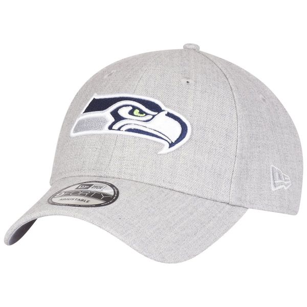 New Era 9Forty Strapback Cap - Seattle Seahawks heather gris