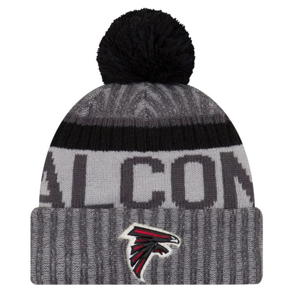 New Era NFL SIDELINE 2017 Bobble Beanie - Atlanta Falcons