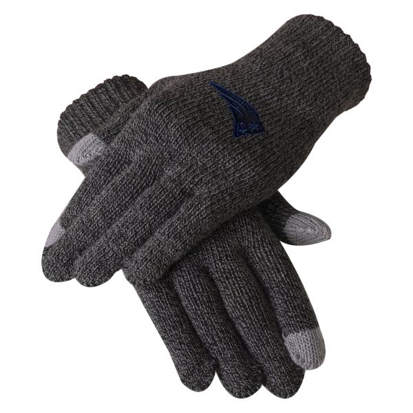 FOCO Winter Gloves - New England Patriots charcoal
