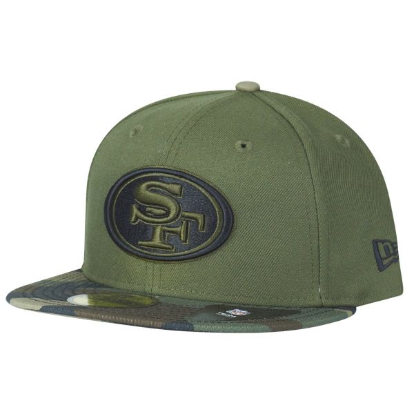 New Era 59Fifty Cap - San Francisco 49ers wood camo